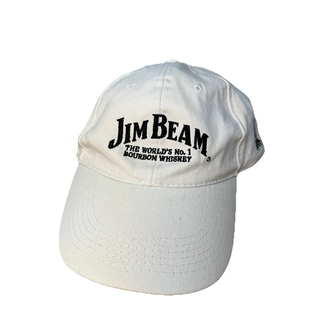 Jim Beam Bourbon Whiskey Slideback‎ Hat One Size Embroidered Cap